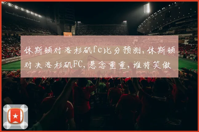 休斯顿对洛杉矶fc比分预测,休斯顿对决洛杉矶FC,悬念重重,谁将笑傲赛场